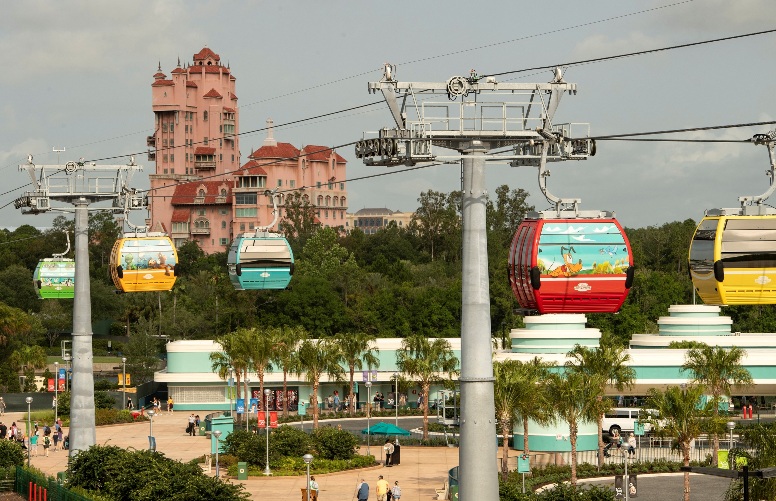 Walt Disney World Resort Unwraps 64 Disney Skyliner Gondolas